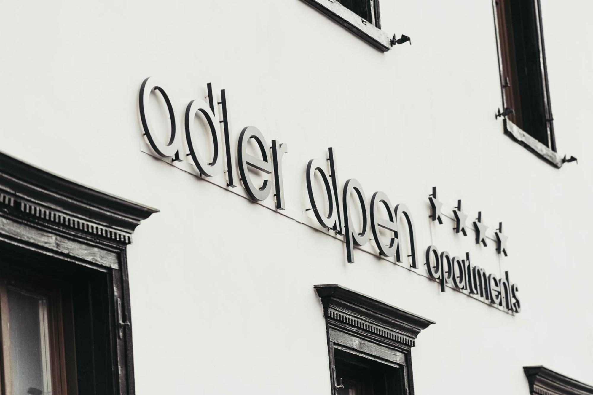 Adler Alpen Apartments 施伦斯 外观 照片