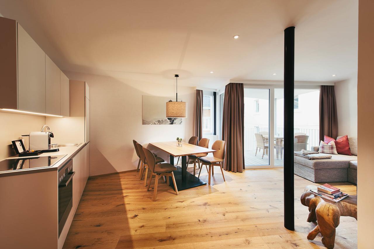Adler Alpen Apartments 施伦斯 外观 照片