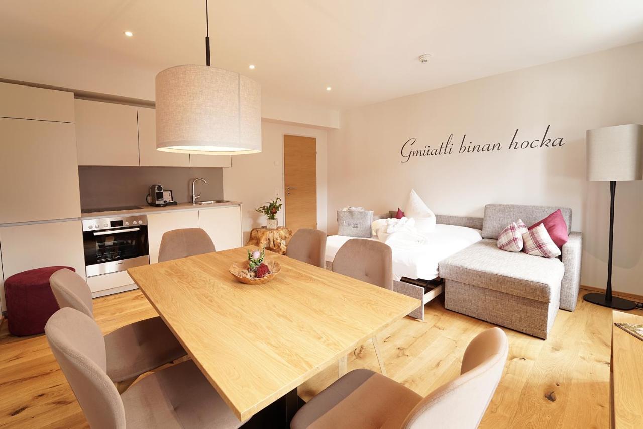 Adler Alpen Apartments 施伦斯 外观 照片